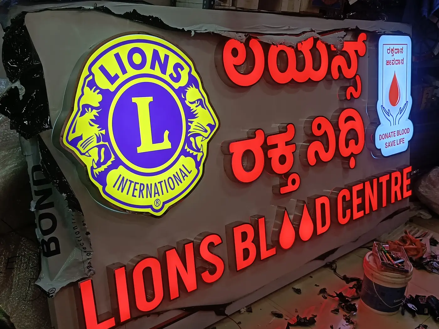 3D letter sign — Premium Quality Signage made by LED Display Mart, Bengaluru