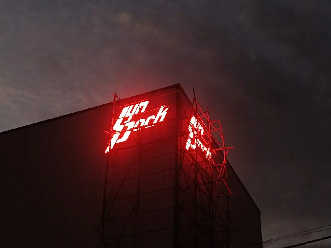3D letter sign — Premium Quality Signage made by LED Display Mart, Bengaluru