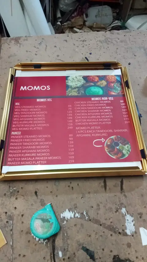 Clip-on light box made by LED Display Mart, Bengaluru