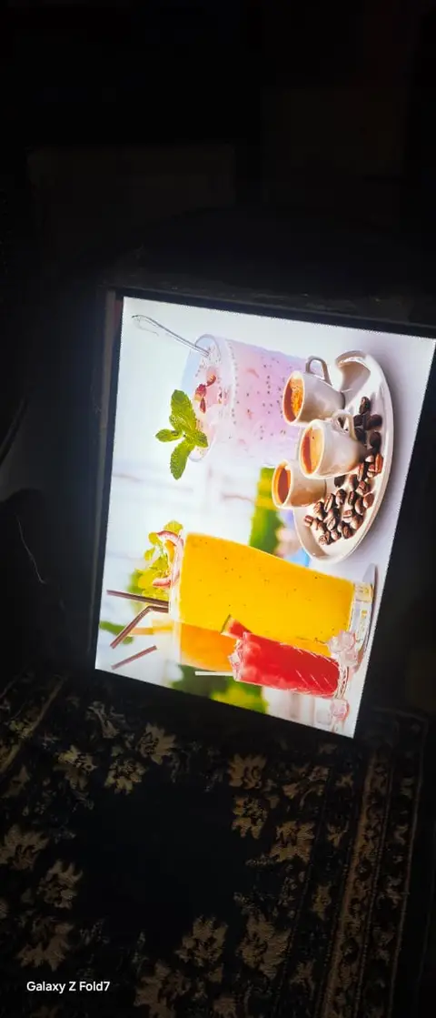 Clip-on light box made by LED Display Mart, Bengaluru
