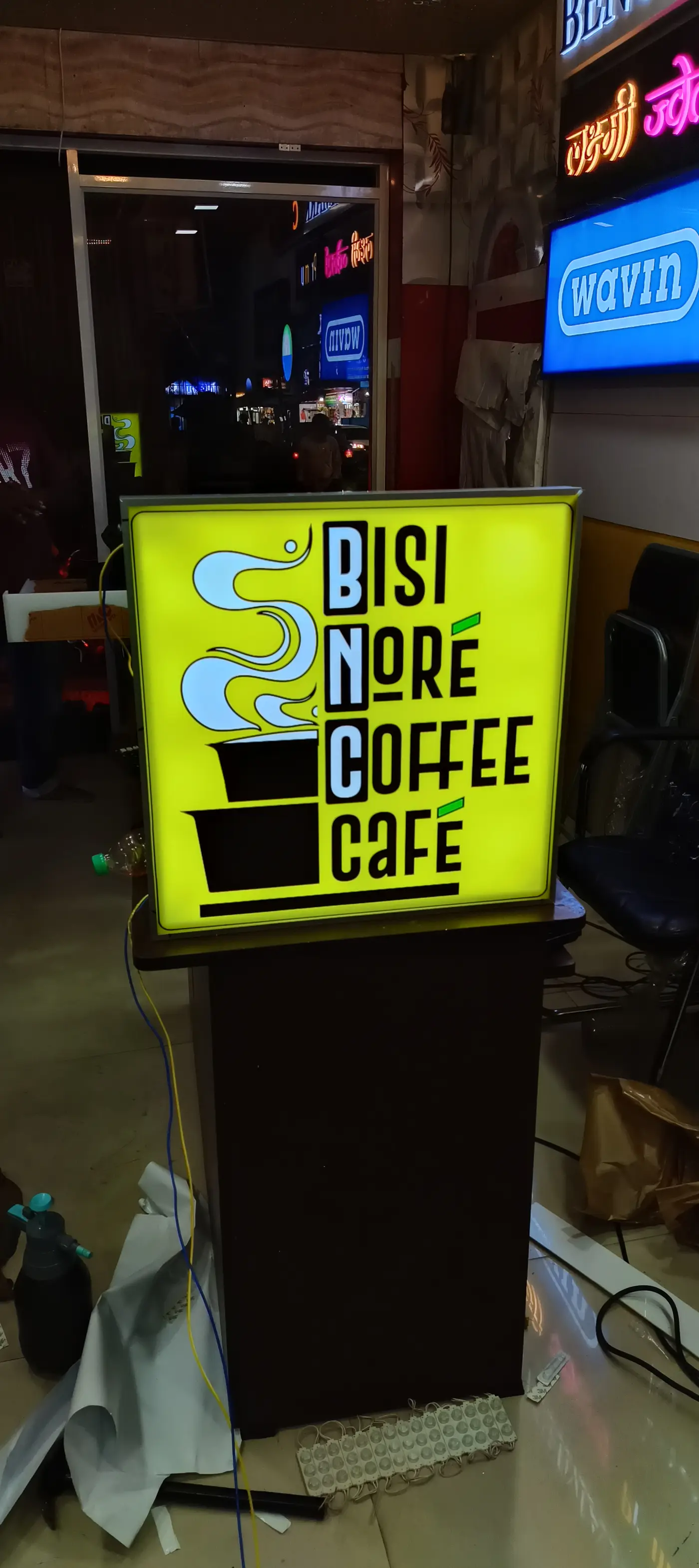 Double-side light box made by LED Display Mart, Bengaluru