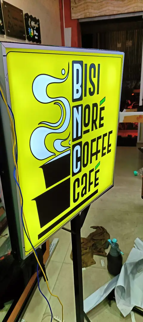 Double-side light box made by LED Display Mart, Bengaluru
