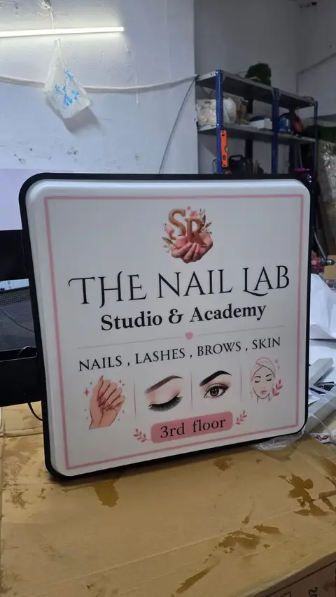 Lollipop sign board made by LED Display Mart, Bengaluru