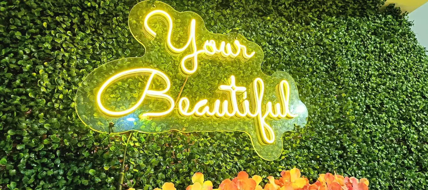 Neon sign made by LED Display Mart, Bengaluru