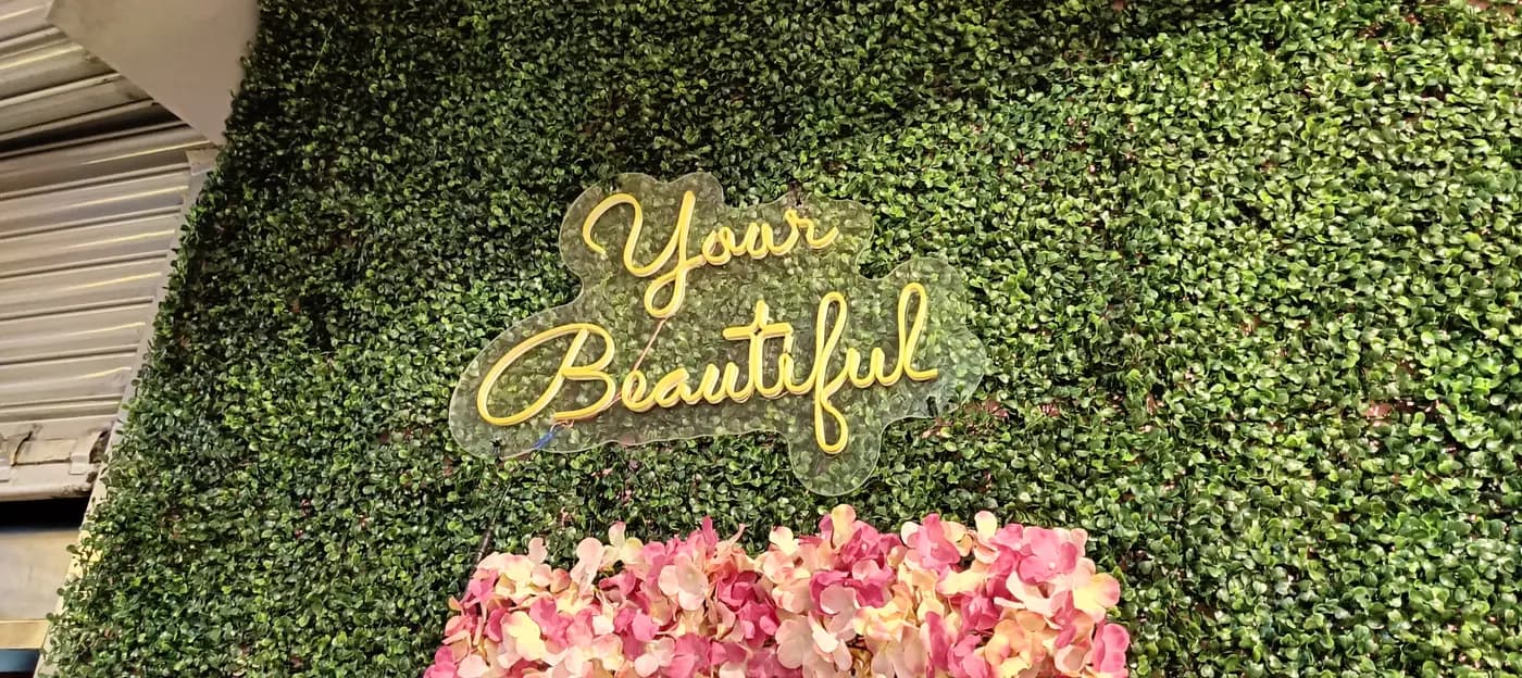Neon sign made by LED Display Mart, Bengaluru