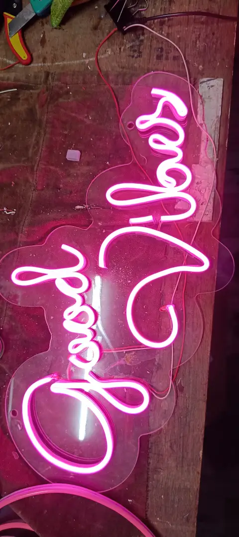Neon sign made by LED Display Mart, Bengaluru