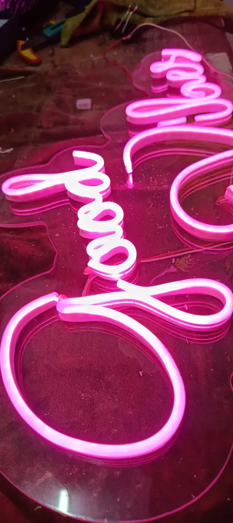 Neon sign made by LED Display Mart, Bengaluru