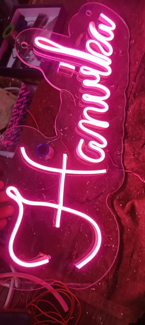 Neon sign made by LED Display Mart, Bengaluru