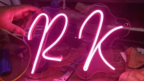 Neon sign made by LED Display Mart, Bengaluru