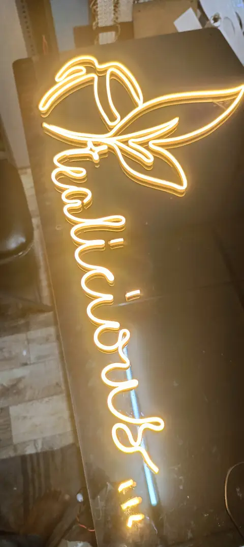 Neon sign made by LED Display Mart, Bengaluru