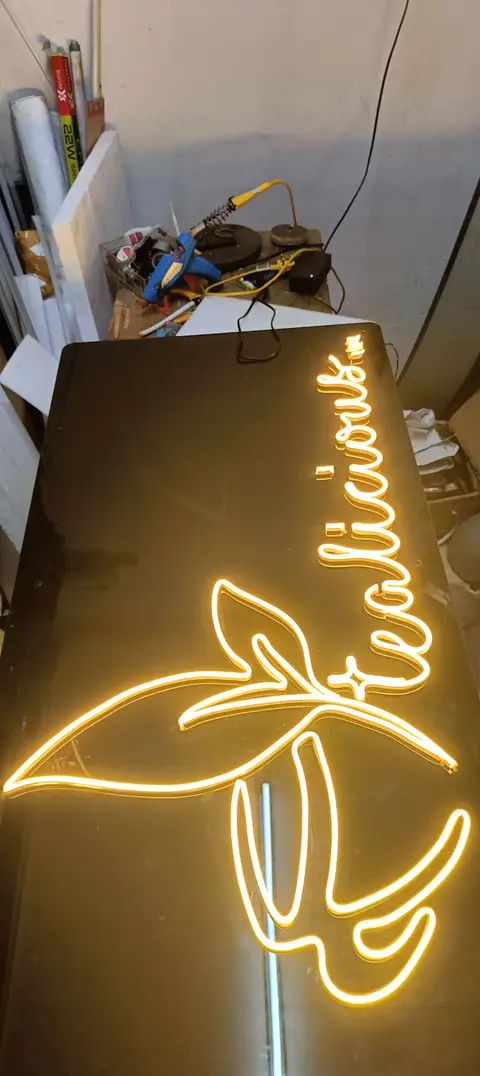 Neon sign made by LED Display Mart, Bengaluru