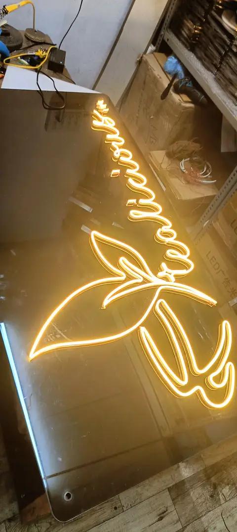 Neon sign made by LED Display Mart, Bengaluru