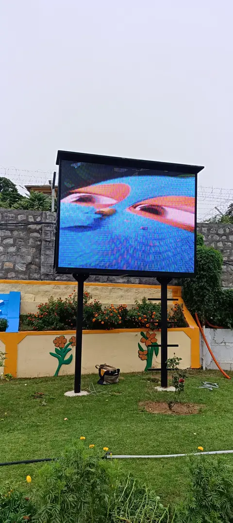 LED video wall — P10 Video Wall made by LED Display Mart, Bengaluru