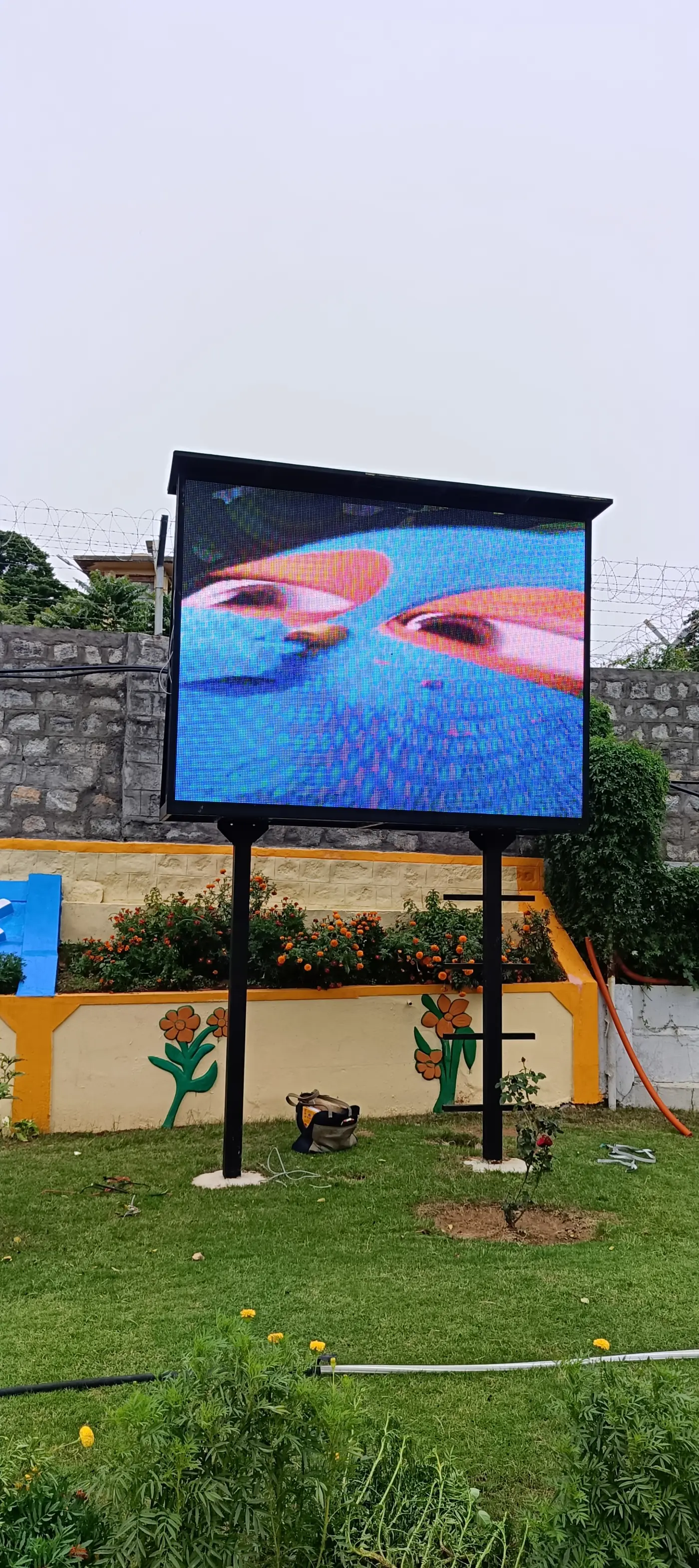 LED video wall — P10 Video Wall made by LED Display Mart, Bengaluru
