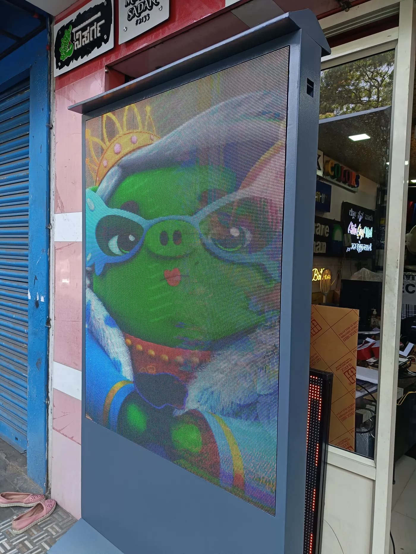 LED video wall — p4 Video Wall made by LED Display Mart, Bengaluru