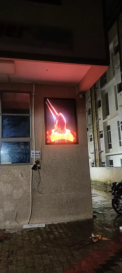 LED video wall — p4 Video Wall made by LED Display Mart, Bengaluru